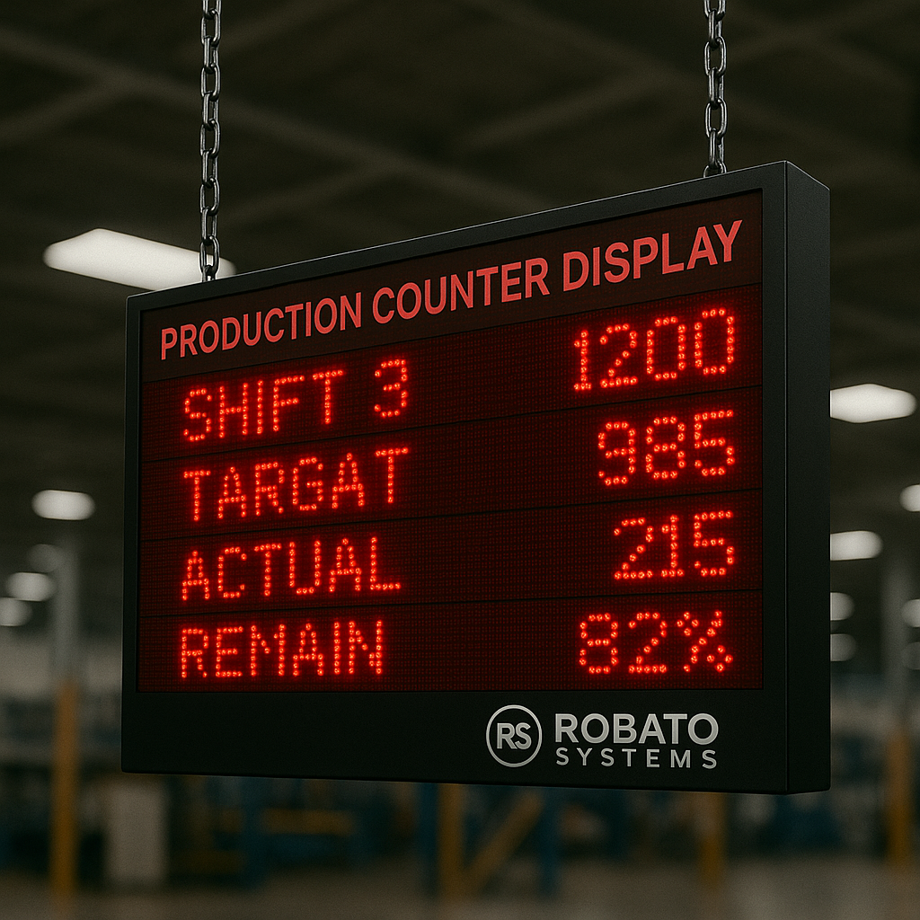Key Features of Production Counter Display